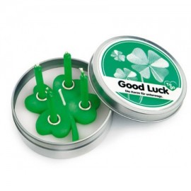 Kaars Blikje "Good Luck"